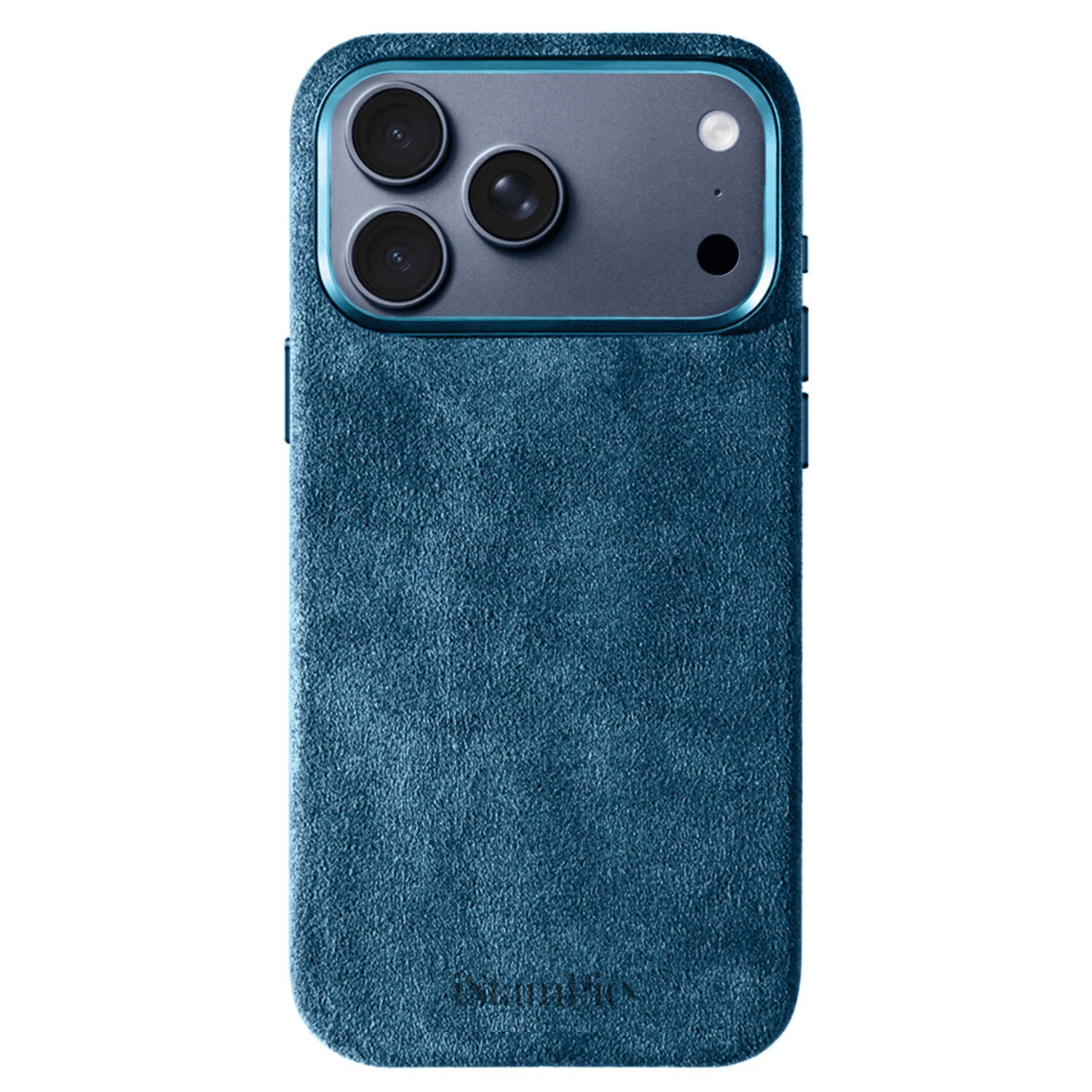 Alcantara Case - Ocean Blue