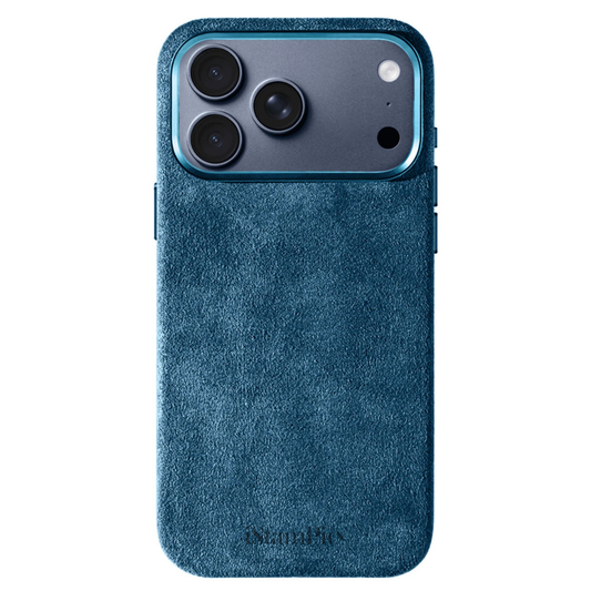 Alcantara Case - Ocean Blue
