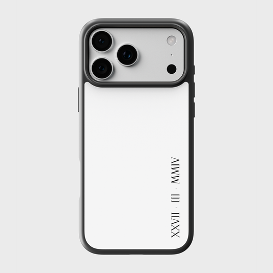 Standing Date Cover - White