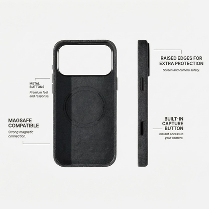 Alcantara Case - Space Grey