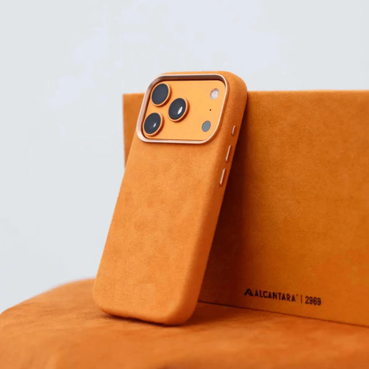 Alcantara Case - Orange