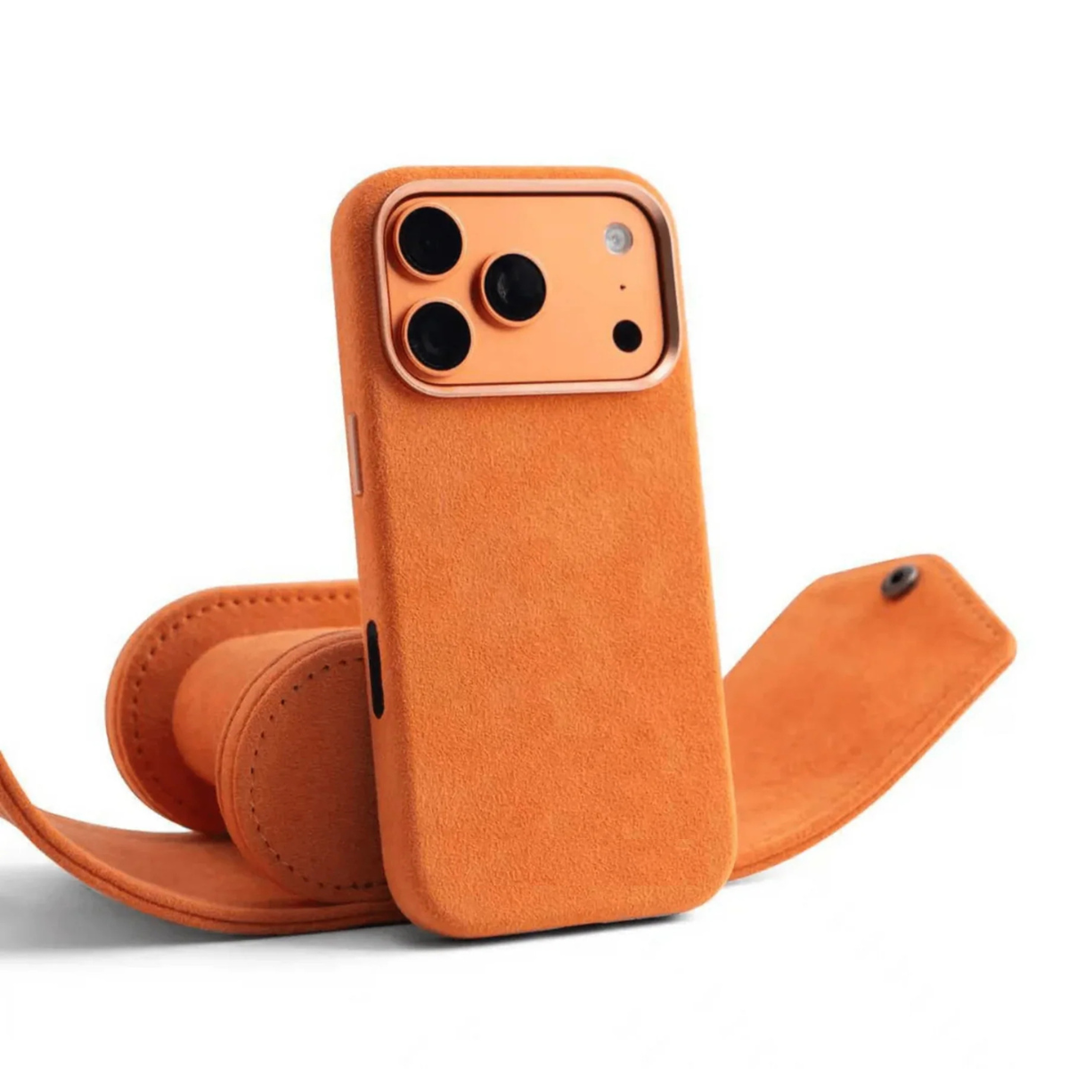 Alcantara Case - Orange