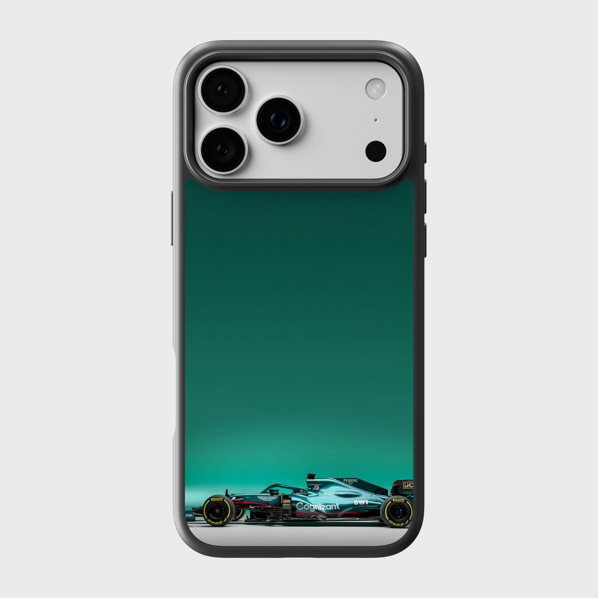Crafted in aluminium
