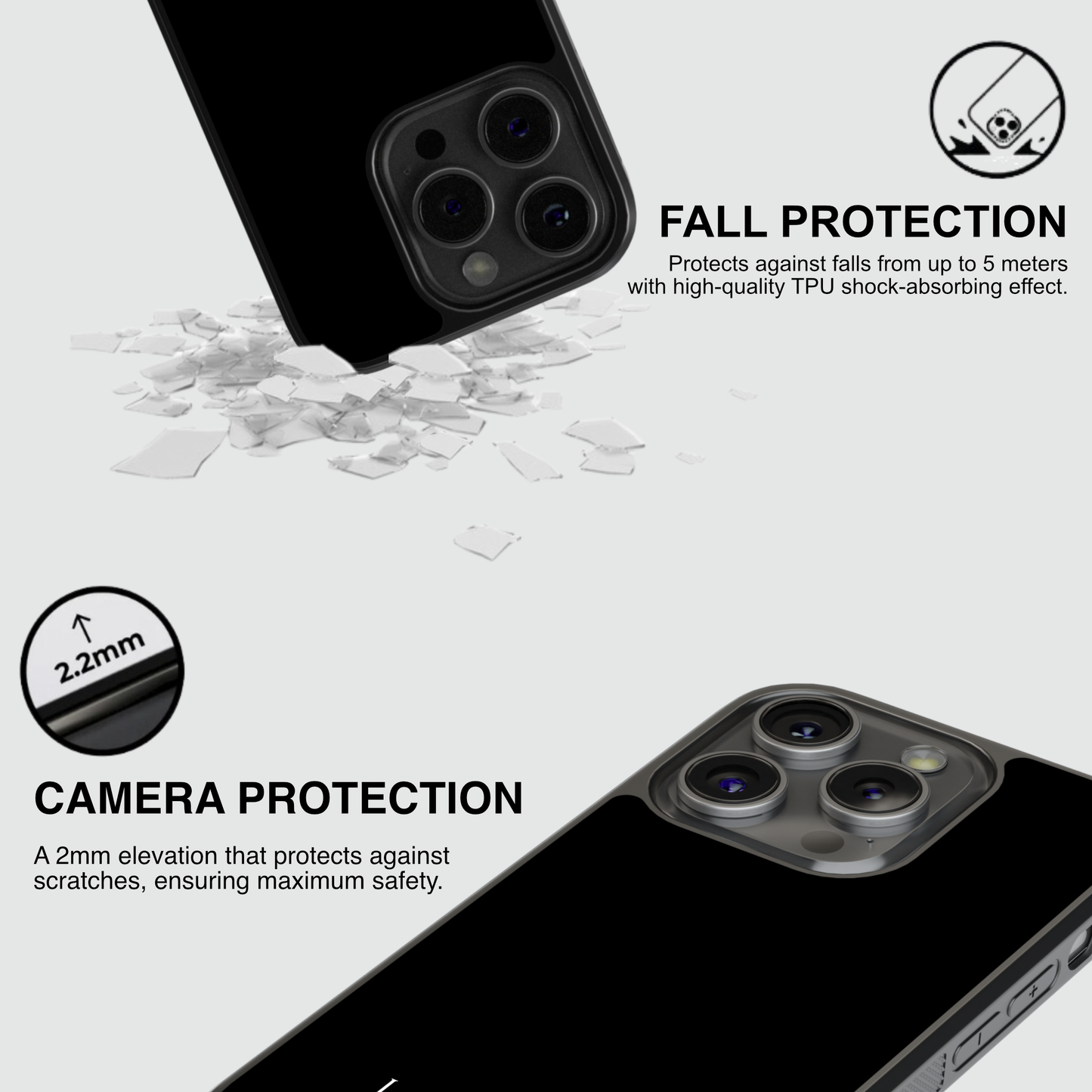 Aeternum Date Cover - Black