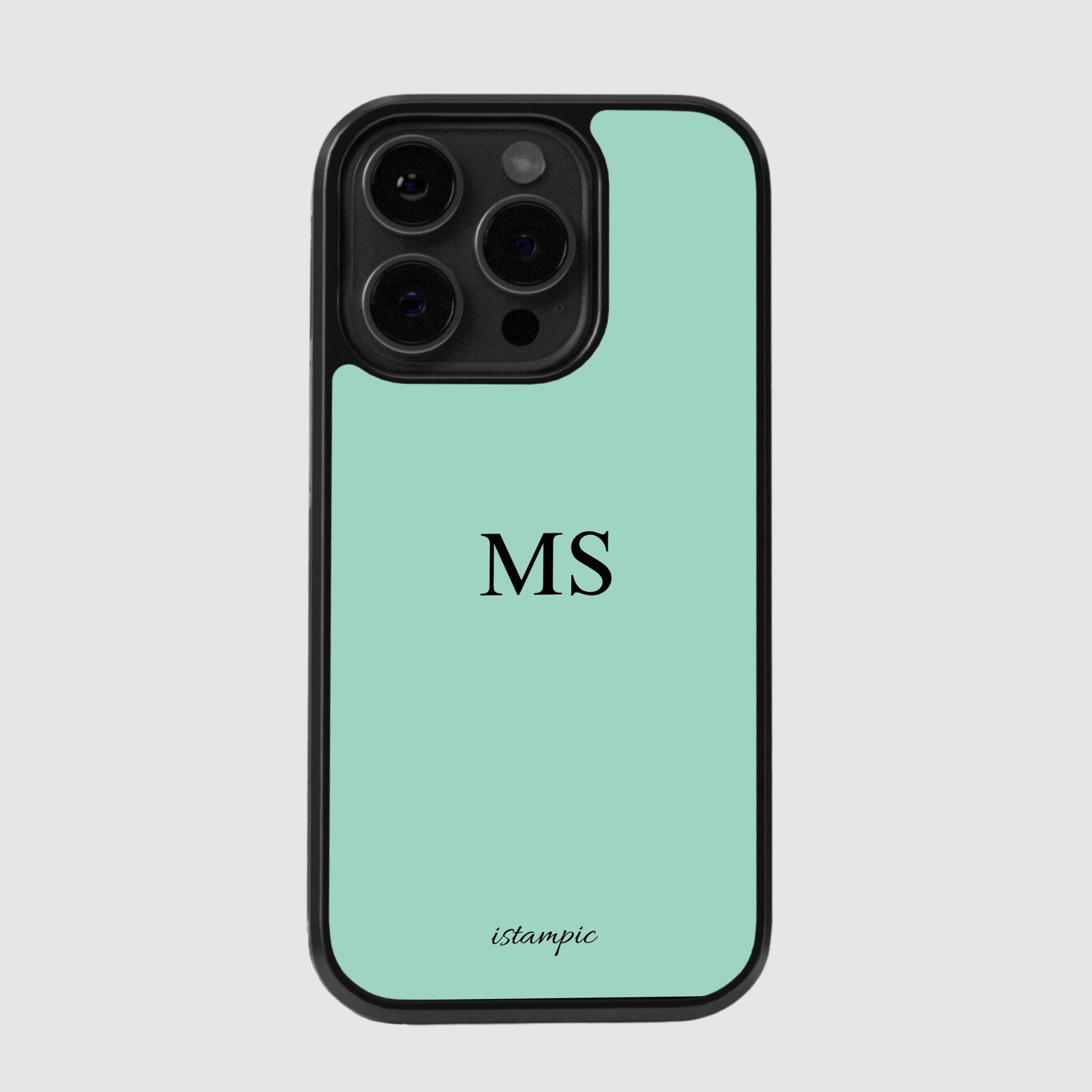 Green Initials Case