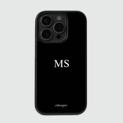 Black Initials Case