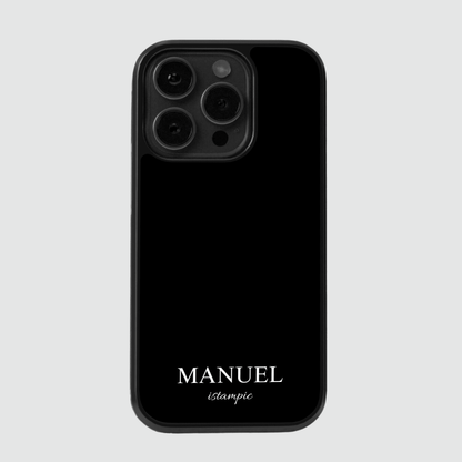 Black Initials Case