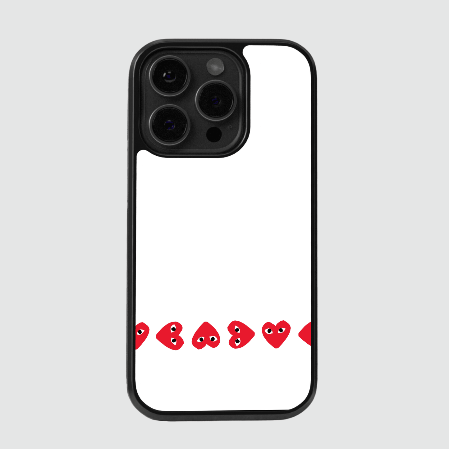 Converce X CDG – White Multi Heart